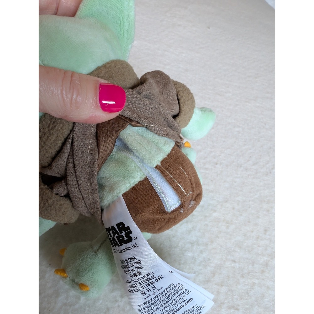 Disney Grogu Talking Plush 7" Star Wars Mandalorian Baby Yoda The Child Sound - Picture 9 of 9